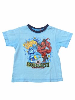 Světle modré triko Gormiti pro kluky secondhand 