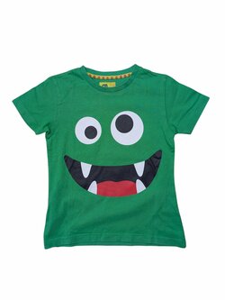 Zelené triko s obrázkem pro kluky secondhand TU