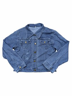 Džínová bunda pro holky secondhand Džínová bunda pro holky secondhand