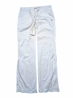 Bílé kalhoty pro holky secondhand Roxy