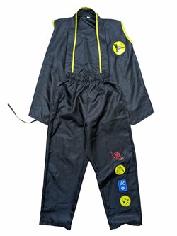 Kalhotry a vesta karate Halloween pro kluky secondhand 