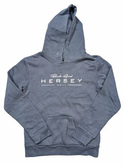 Šedá mikina s nápisem pro holky secondhand Hershey