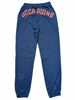 Tmavě modré tepláky na ven pro kluky secondhand Shein