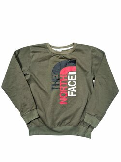 Zelená mikina pro kluky secondhand The North Face Zelená mikina pro kluky secondhand The North Face