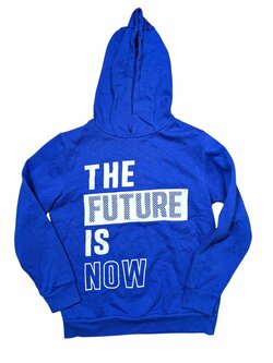 Modrá mikina s nápisem pro kluky secondhand St.Bernard Modrá mikina s nápisem pro kluky secondhand St.Bernard