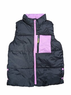 Teplá vesta se šustem pro holky secondhand Primark