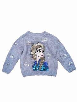 Chlupatý světr Ledové Království pro holky secondhand Disney Chlupatý světr Ledové Království pro holky secondhand Disney