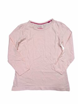 Růžové triko dlouhý rukáv pro holky secondhand lupilu