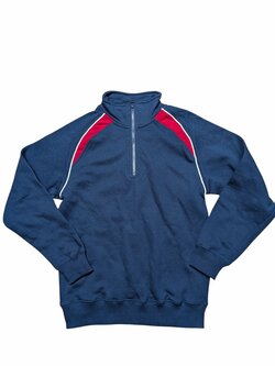 Modro červená mikina pro kluky secondhand South West Modro červená mikina pro kluky secondhand South West