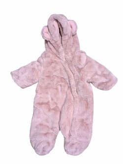 Růžová zimní kombinéza pro holky secondhand Matalan