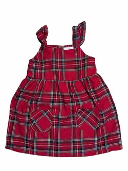 Červené kostkované šaty pro holky secondhand Primark Červené kostkované šaty pro holky secondhand Primark