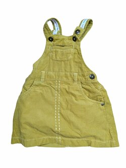 Špinavě žluté šaty pro holky secondhand Next