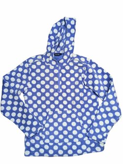 Modrá puntíkovaná mikina pro kluky secondhand Peter Storm Modrá puntíkovaná mikina pro kluky secondhand Peter Storm