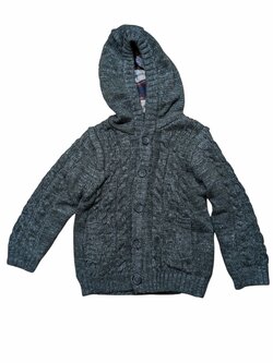 Pletená svetrová bunda tmavá pro kluky outlet Rebel Pletená svetrová bunda tmavá pro kluky outlet Rebel