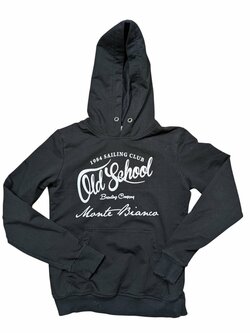 Černá mikina s nápisem pro kluky secondhand Commfyy Černá mikina s nápisem pro kluky secondhand Commfyy