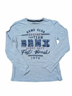 Šedé triko s nápisem pro kluky secondhand pepperts Šedé triko s nápisem pro kluky secondhand pepperts