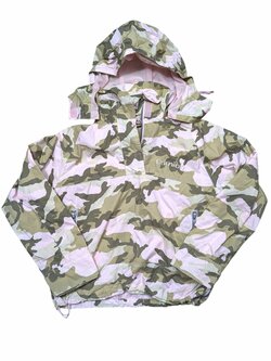 Maskáčová bunda šusťáková pro holky secondhand Camion