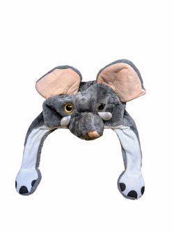 Zimní čepice pro holky slon secondhand Zimní čepice pro holky slon secondhand