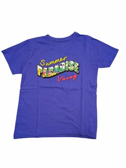 Fialové triko s obrázkem pro kluky secondhand Primark Fialové triko s obrázkem pro kluky secondhand Primark