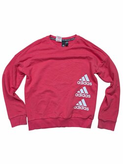 Růžová mikina pro holky secondhand Adidas Růžová mikina pro holky secondhand Adidas