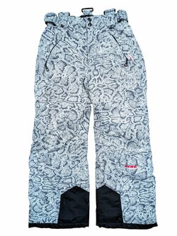 Bílo šedé vzorované oteplováky pro holky secondhand Peak Performance