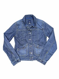 Džínová bunda pro holky secondhand GAP