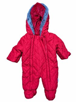 Červené zimní dupačky pro holky secondhand Jasper Conran