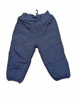 tmavě modré zimní kalhoty na hory pro kluky secondhand 