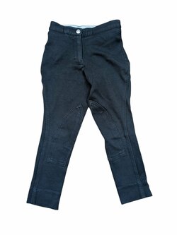 Černé elastické kalhoty pro holky secondhand Caldene Černé elastické kalhoty pro holky secondhand Caldene