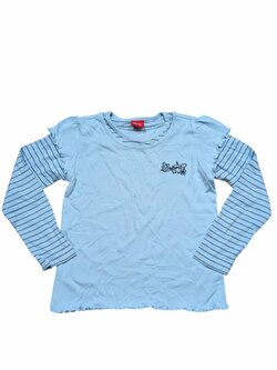 Světle modré triko pro holky secondhand Espirit Světle modré triko pro holky secondhand Espirit