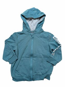 Tyrkysová mikina pro kluky secondhand bekkin