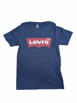 Modré triko pro kluky secondhand Levis Modré triko pro kluky secondhand Levis