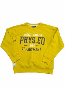 Žlutá mikina s nápisem pro kluky secondhand Reserved Žlutá mikina s nápisem pro kluky secondhand Reserved