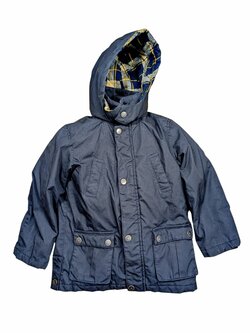 Tmavá zimní bunda se sundávací vestou pro kluky secondhand Kids Tmavá zimní bunda se sundávací vestou pro kluky secondhand Kids