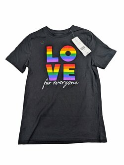 Černé triko pro holky Love Outlet Černé triko pro holky Love Outlet