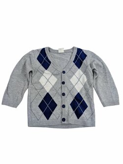 Šedý svetr pro kluky secondhand 