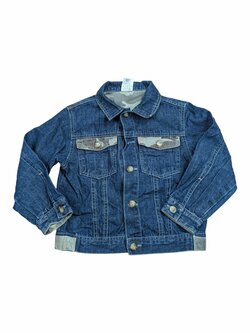 Tmavá džínová bunda pro kluky secondhand Navigator Tmavá džínová bunda pro kluky secondhand Navigator