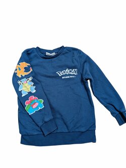 Tmavě modrá mikina pro kluky Pokemon secondhand Tmavě modrá mikina pro kluky Pokemon secondhand