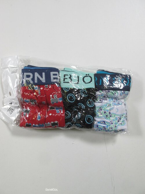 3x boxerky pro kluky s obrázky nové