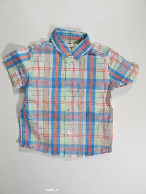 Kostkovaná košile pro kluky secondhnad