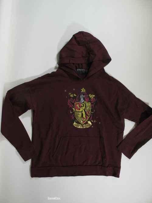 Vínová mikina pro děti slabší secondhhand