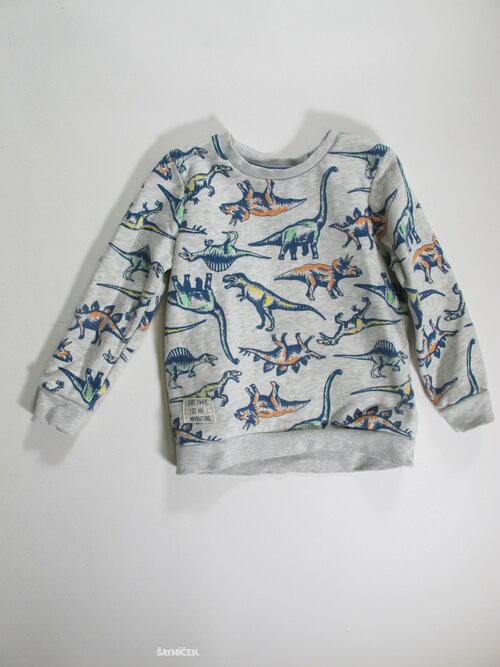 Mikina pro kluky šedá secondhand