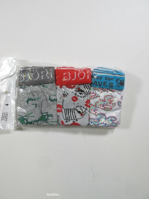 3x boxerky pro kluky s obrázky  nové