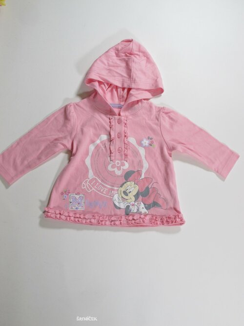 Triko dl.rukáv pro holky růžové outlet