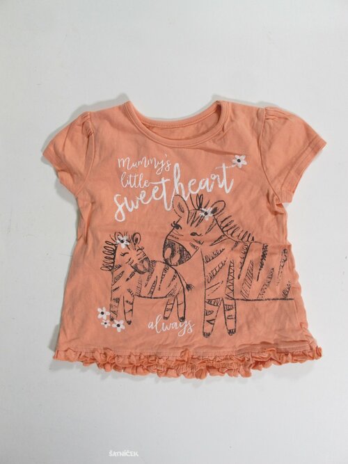 Triko pro holky oranžové secondhand