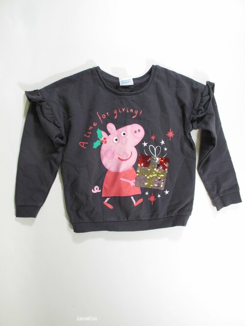 Šedá mikina pro holky secondhhand