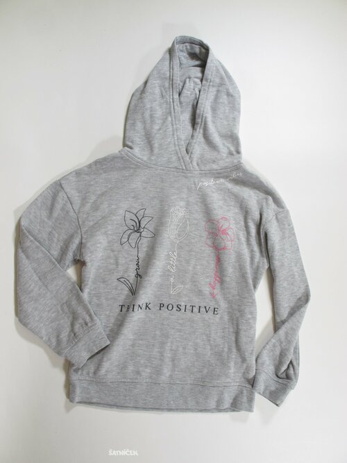 Mikina pro holky šedá secondhand