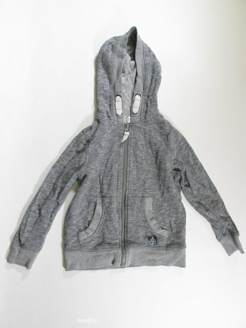 Šedá mikina pro kluky secondhand