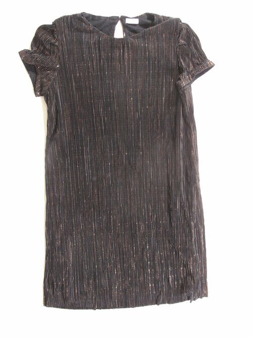 Šaty pro holky černo měděné secondhand