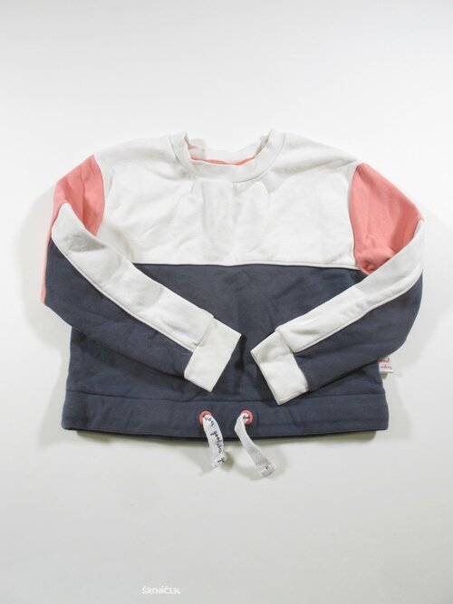 Crop mikina pro holky barevná second hand